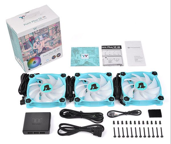 Pure Plus 12 RGB Case Fan Hatsune Miku Edition Pure Plus 12 RGB Case Fan Hatsune Miku Edition